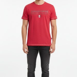 Alternative view of Red Color premium T-Shirt