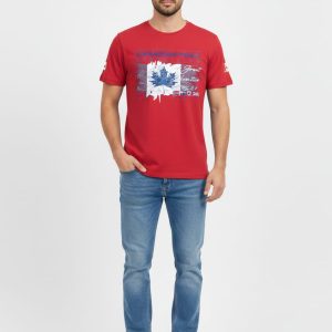 Red Color Canadian peak