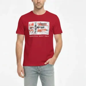 Alternative view of Premium T-Shirt Red color